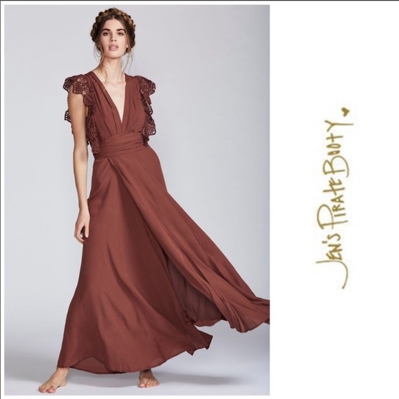 Free people / Jen’s pirate booty poppy maxi - Picture 2 of 4
